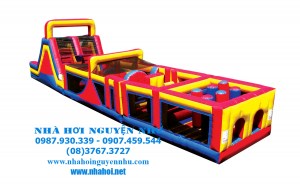 Nhà Hơi - Nhà phao Thể Thao Liên Hoàn Vượt Địa Hình TT-078